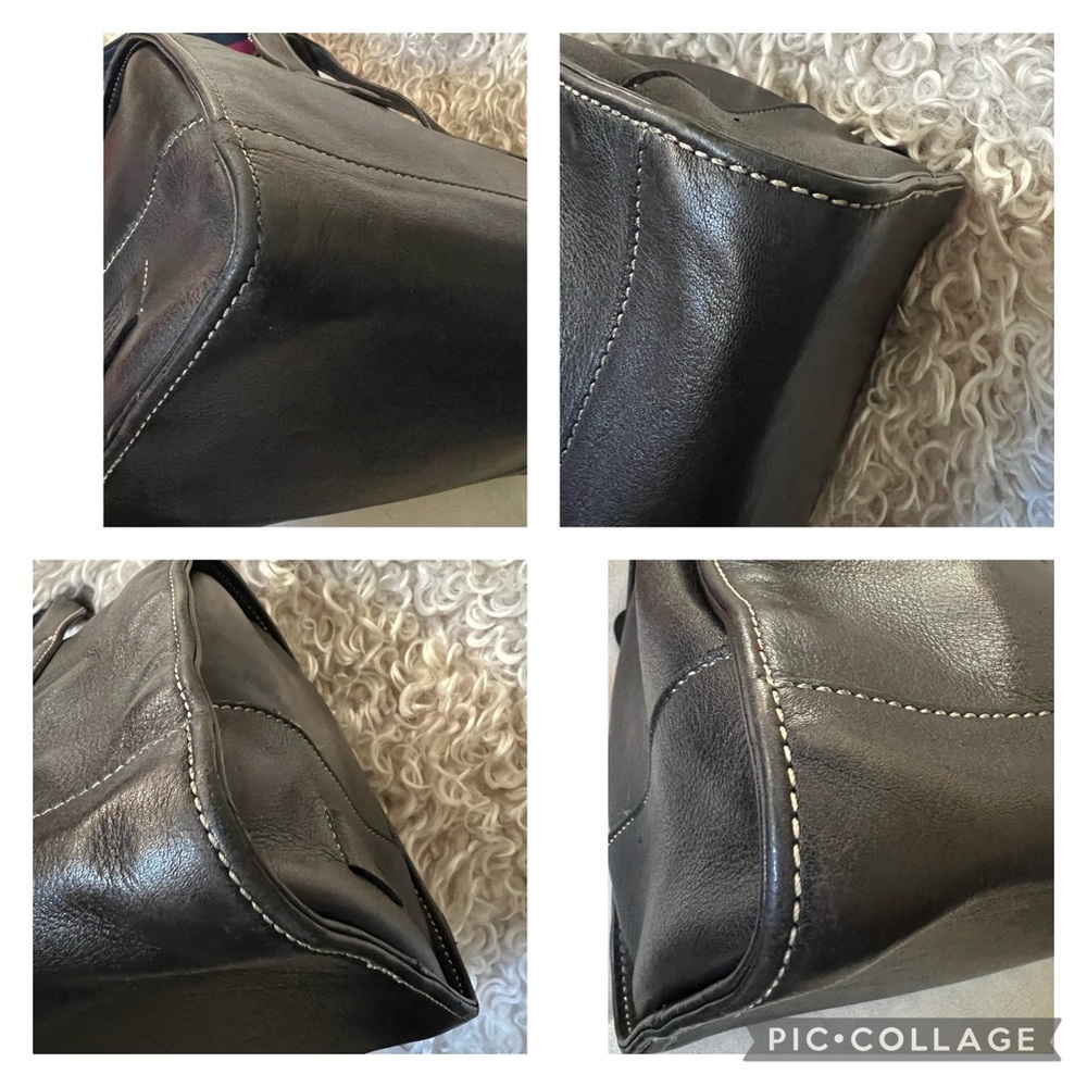 Coach Black Leather Handbag - Picture 14 of 15